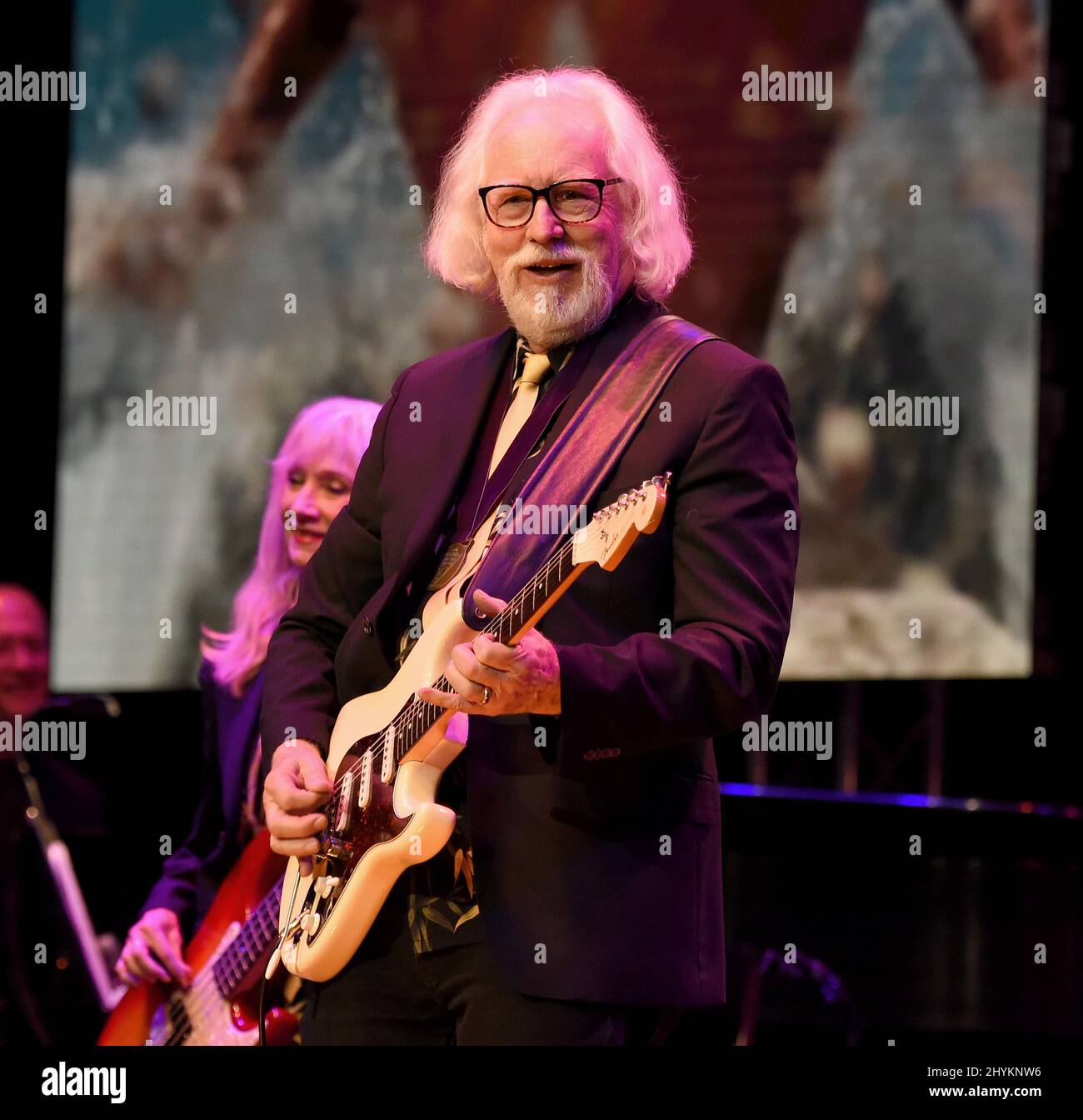 Bob Berryhill assiste à la cérémonie et au concert d'induction du Temple de la renommée des musiciens 2019 qui se tiennent au Schermerhorn Symphony Center de Nashville, Tennessee. Banque D'Images