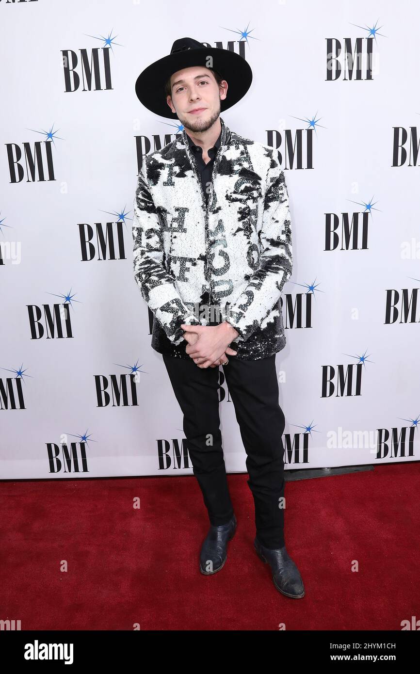 Sam Williams au BMI Country Awards 2019 qui s'est tenu au siège de BMI le 12 novembre 2019 à Nashville, TN. Banque D'Images