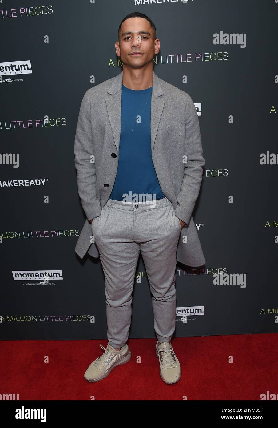 Charlie Barnett assistait à une projection spéciale d'Un million de petites pièces à Los Angeles Banque D'Images