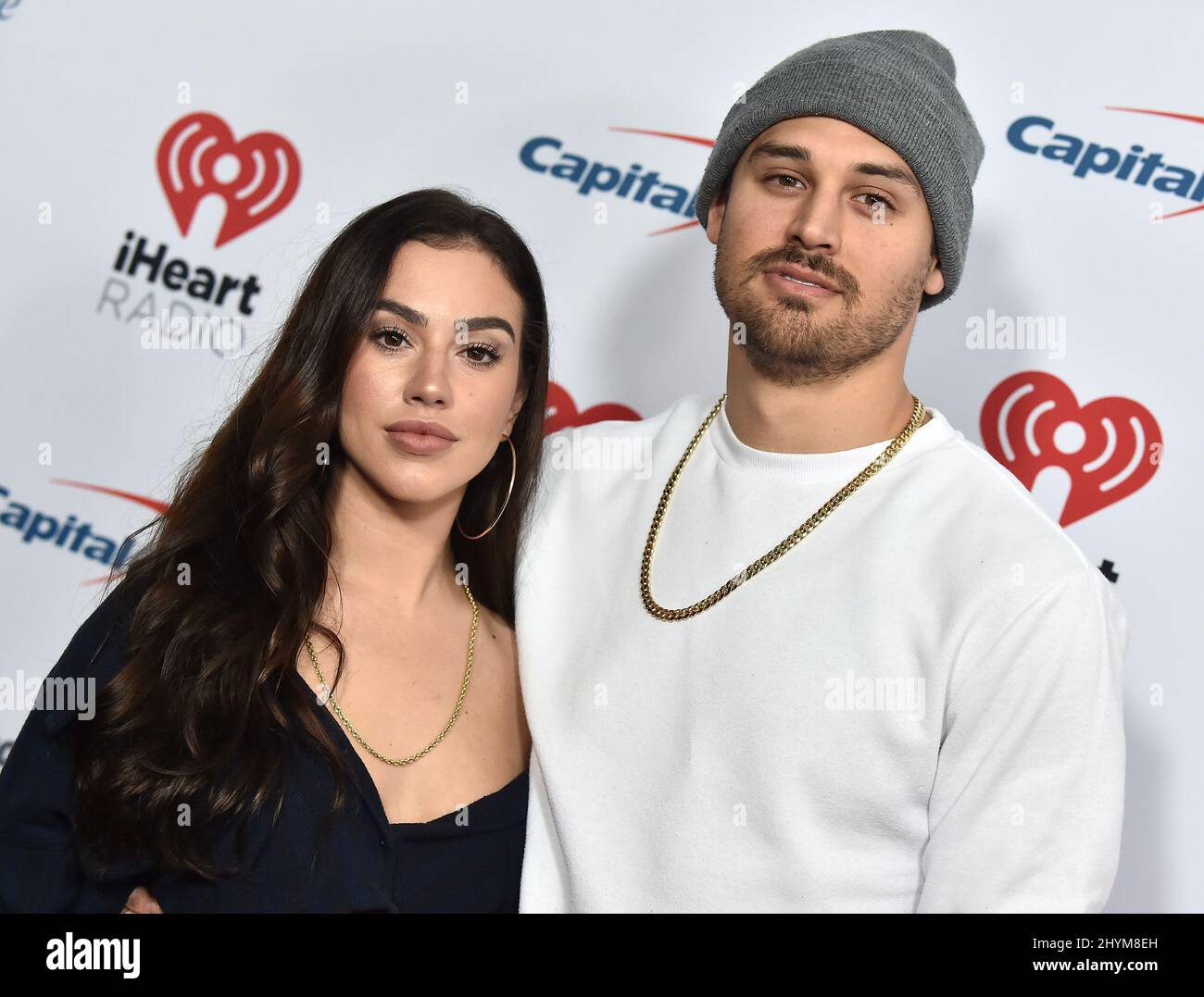 Ryan Guzman et Chrysti Ane arrivent au Jingle ball 2019 de KIISFM iHeartRadio au Forum le 06 décembre 2019 à Los Angeles, CA. Banque D'Images