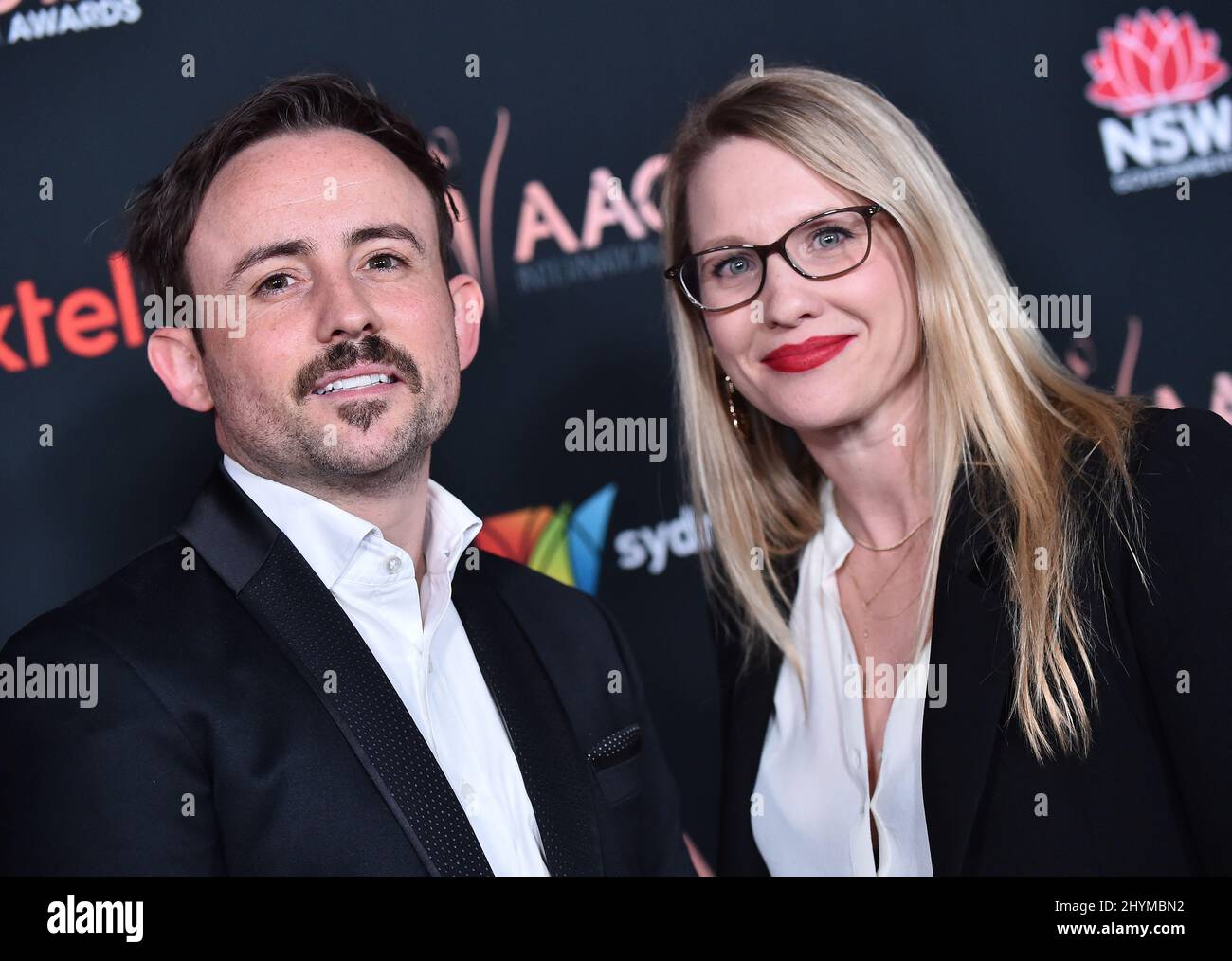 Charles Williams au prix international 9th de l'AACTA, qui a eu lieu au SKYBAR à Mondrian LA, le 3 janvier 2020 à West Hollywood, CA. Banque D'Images