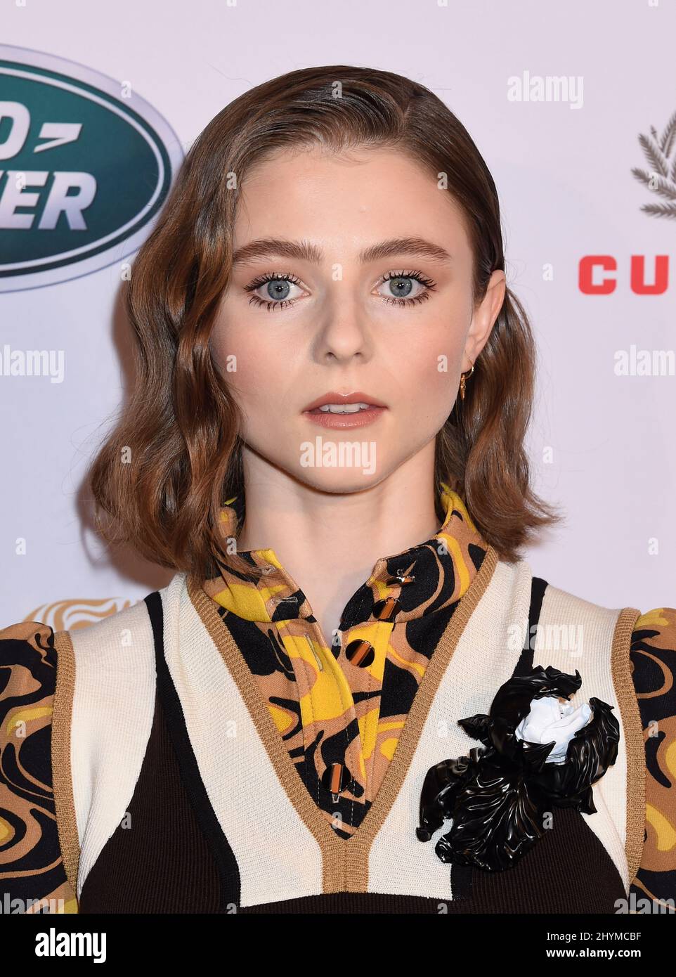 Thomasin McKenzie à la BAFTA Los Angeles Tea Party tenue au four Seasons Hotel Beverly Hills Banque D'Images
