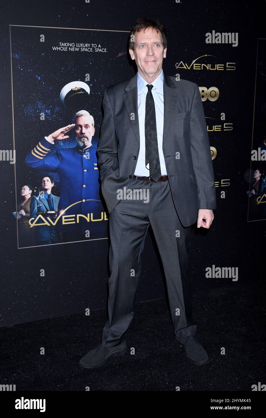 Hugh Laurie à la première « Avenue 5 » d'HBO à Los Angeles, tenue à Avalon Hollywood Banque D'Images