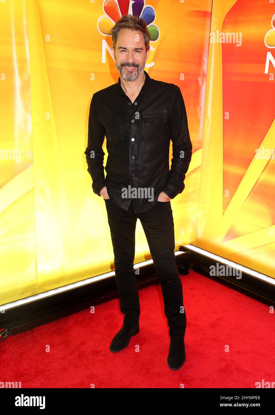 Eric McCormack participant au New York Press Junket de NBC, qui s'est tenu au four Seasons Hotel le 23 janvier 2020 à New York, New York. Banque D'Images