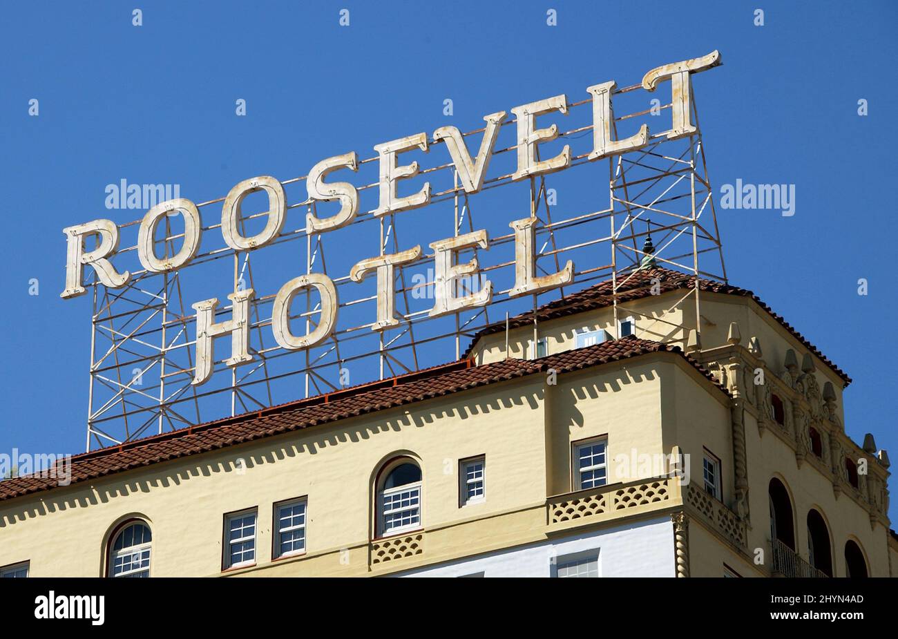 Roosevelt Hotel. Photo : presse britannique Banque D'Images