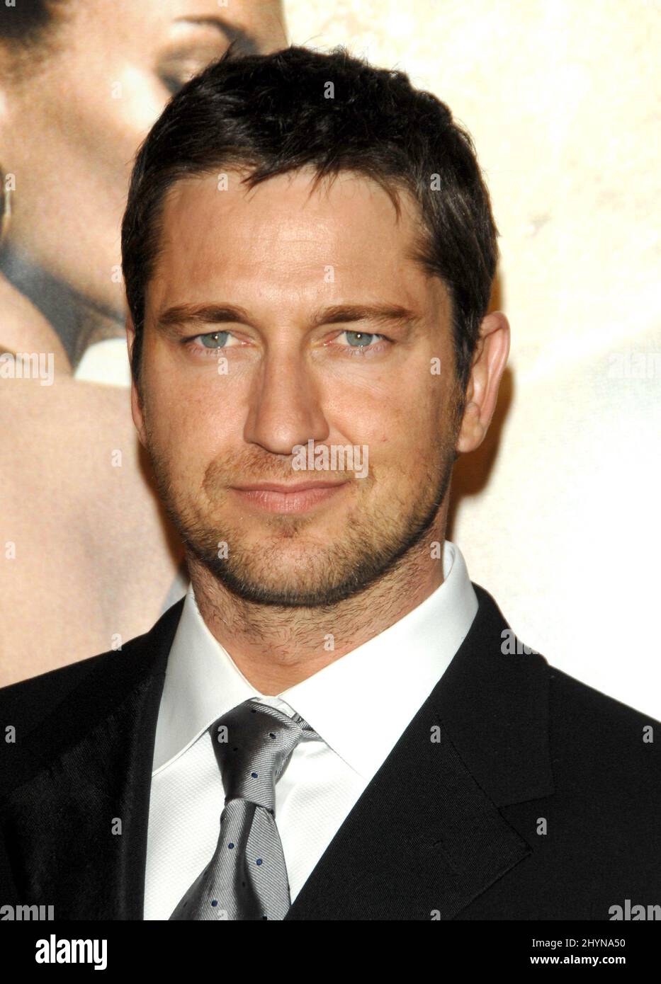 Gerard Butler participe à la première américaine de 300 à Los Angeles. Photo : presse britannique Banque D'Images
