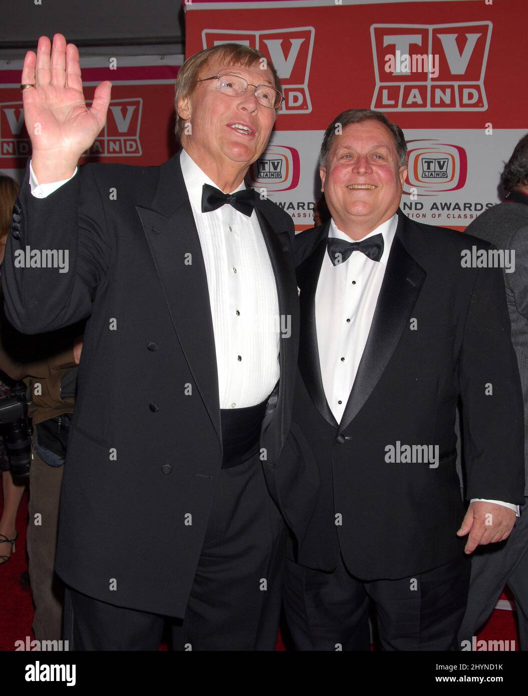 Adam West et Burt Ward assistent aux TV Land Awards 2006 à Santa Monica. Photo : presse britannique Banque D'Images