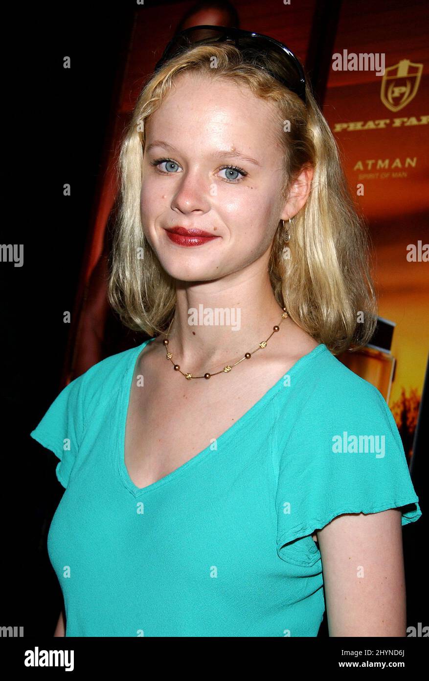 Thora Birch participe au salon annuel Work Hard, Play Harder 3rd du W Hotel, Westwood. Photo : presse britannique Banque D'Images