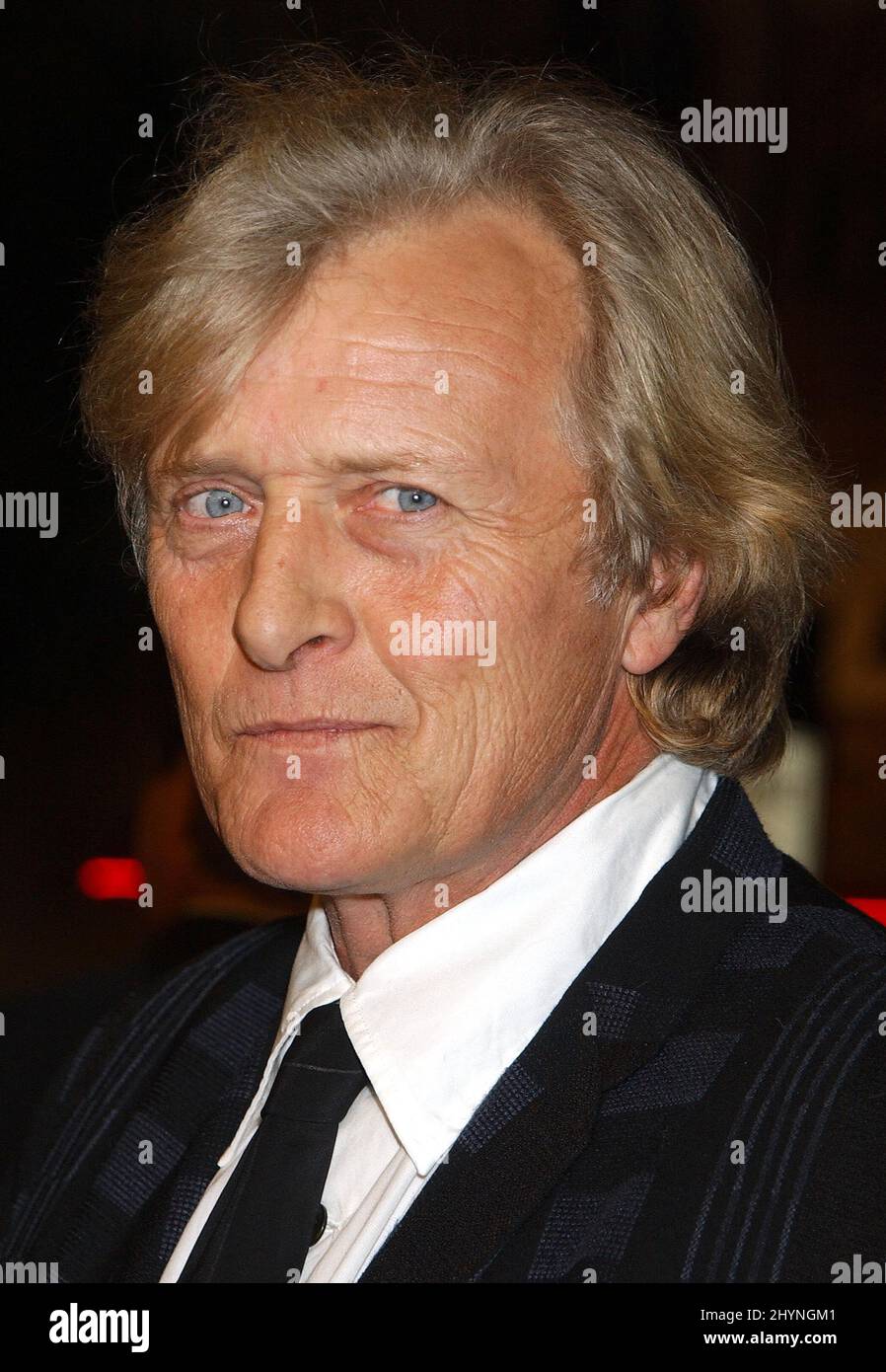 RUTGER HAUER ASSISTE À LA PREMIÈRE « CONFESSIONS D'UN ESPRIT DANGEREUX » QUI S'EST TENUE AU MANN BRUIN THEATRE, LOS ANGELES. IMAGE : PRESSE BRITANNIQUE Banque D'Images