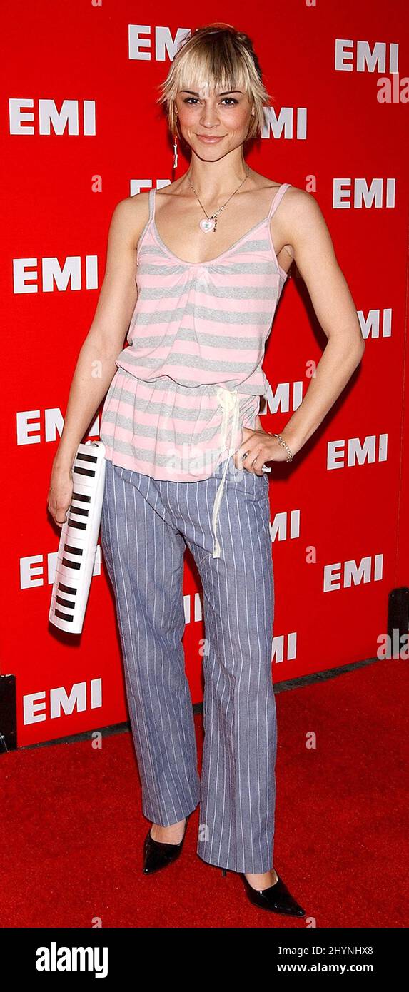 SAMAIRE ARMSTRONG ASSISTE À LA PARTIE DE L'EMI POST GRAMMY À LOS ANGELES. IMAGE : PRESSE BRITANNIQUE Banque D'Images