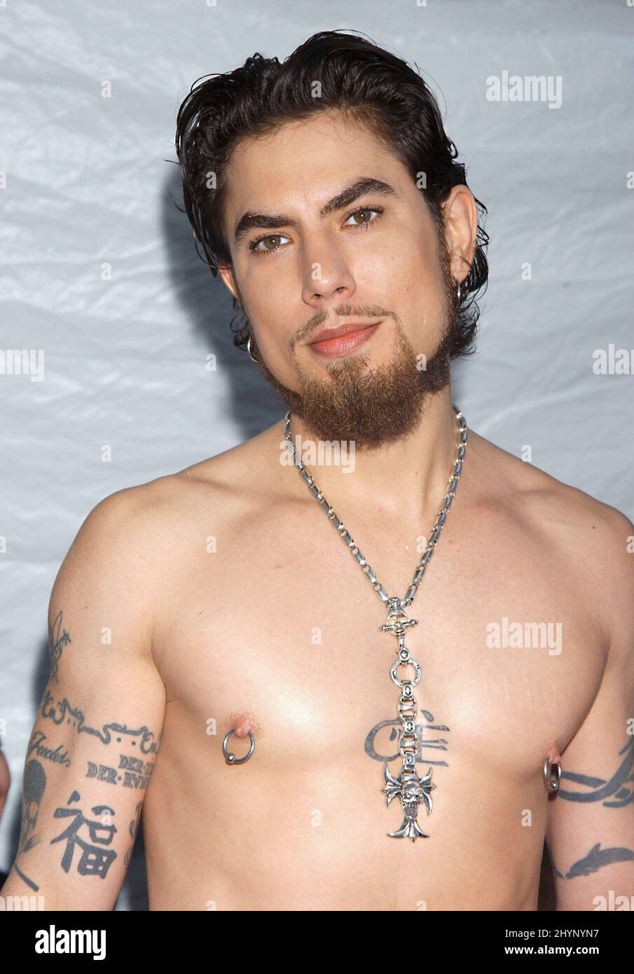 Dave Navarro assiste à un spectacle de mode Sheri Bodell à Culver City, en Californie. Photo : presse britannique Banque D'Images