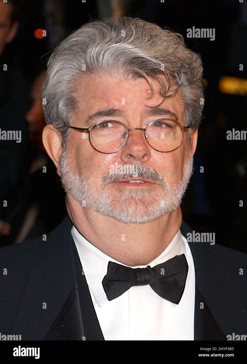 George Lucas assiste à la Vanity Fair Oscar Party à West Hollywood. Photo : presse britannique Banque D'Images