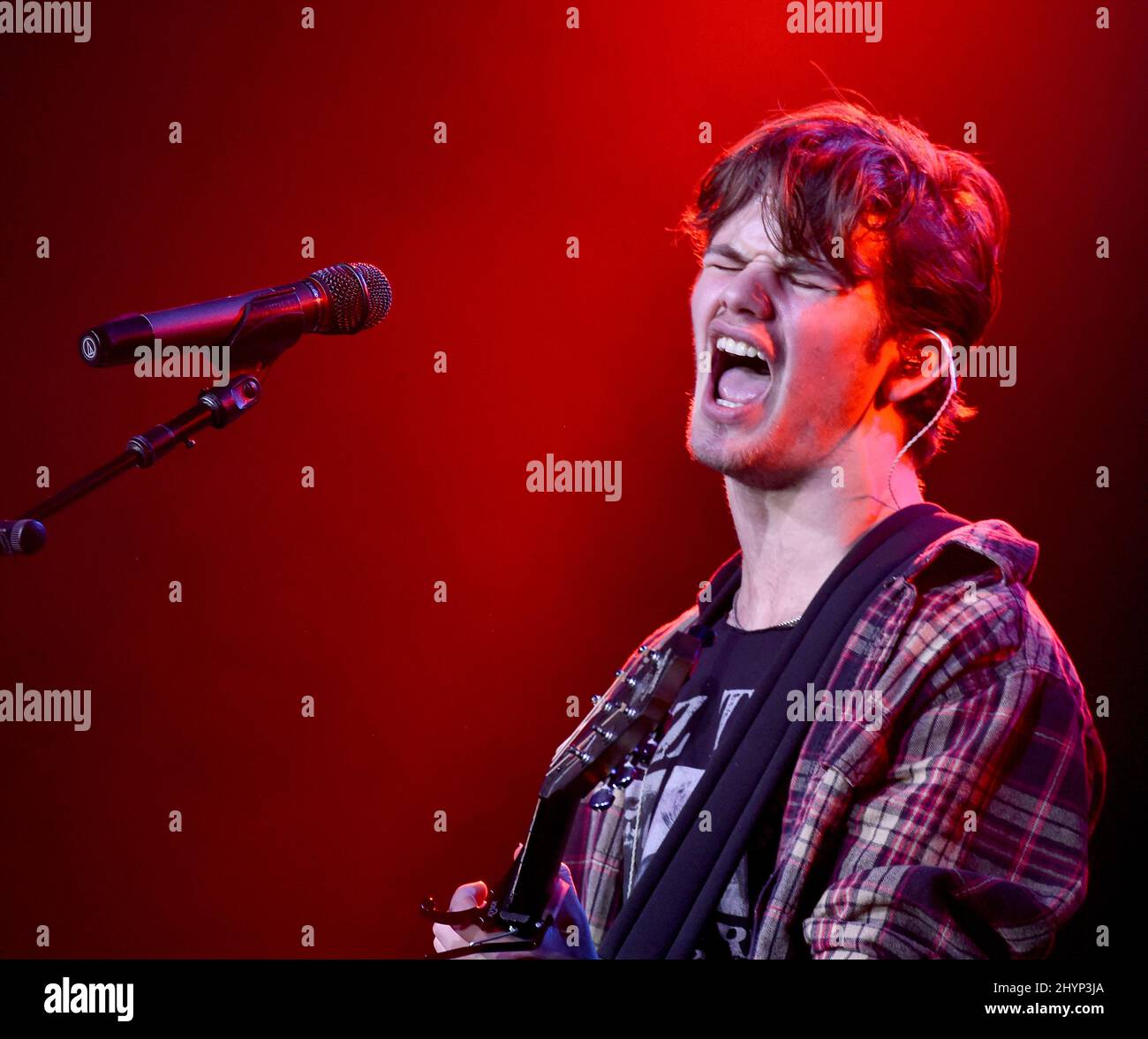 Payton Smith est sur scène au déjeuner du Big machine Label Group lors du séminaire radio Country 2020 qui s'est tenu à l'Omni Nashville le 20 février 2020 à Nashville, TN. Banque D'Images