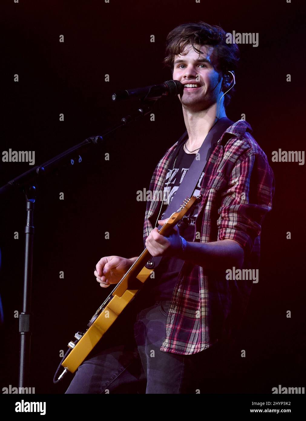Payton Smith est sur scène au déjeuner du Big machine Label Group lors du séminaire radio Country 2020 qui s'est tenu à l'Omni Nashville le 20 février 2020 à Nashville, TN. Banque D'Images