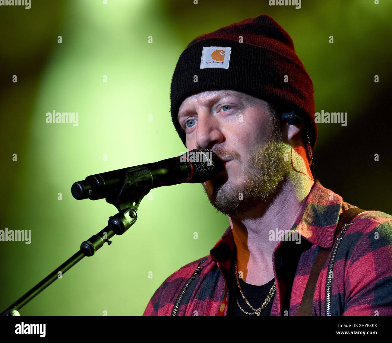 Florida Georgia Line, Tyler Hubbard, en scène au déjeuner du Big machine Label Group lors du séminaire radio Country 2020 qui s'est tenu à l'Omni Nashville le 20 février 2020 à Nashville, TN. Banque D'Images