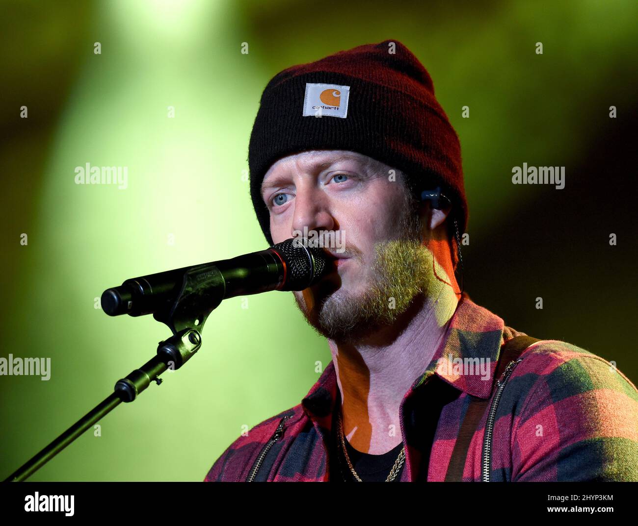 Florida Georgia Line, Tyler Hubbard, en scène au déjeuner du Big machine Label Group lors du séminaire radio Country 2020 qui s'est tenu à l'Omni Nashville le 20 février 2020 à Nashville, TN. Banque D'Images