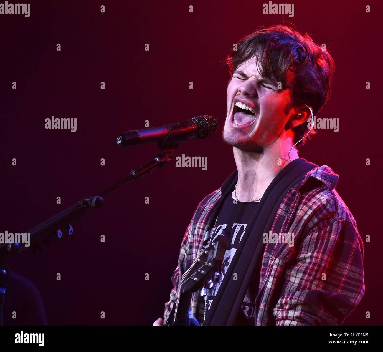 Payton Smith est sur scène au déjeuner du Big machine Label Group lors du séminaire radio Country 2020 qui s'est tenu à l'Omni Nashville le 20 février 2020 à Nashville, TN. Banque D'Images