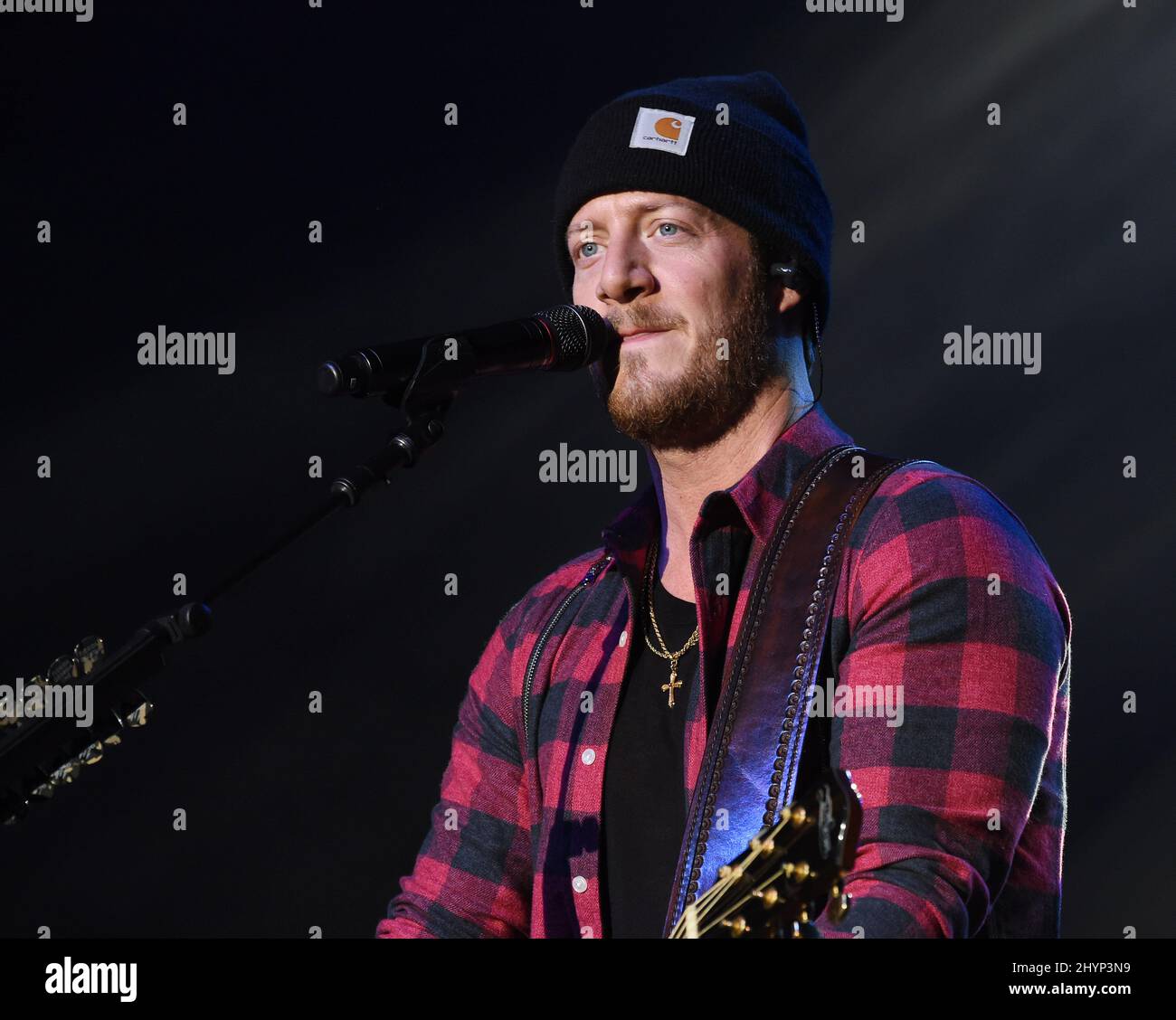 Florida Georgia Line, Tyler Hubbard, en scène au déjeuner du Big machine Label Group lors du séminaire radio Country 2020 qui s'est tenu à l'Omni Nashville le 20 février 2020 à Nashville, TN. Banque D'Images