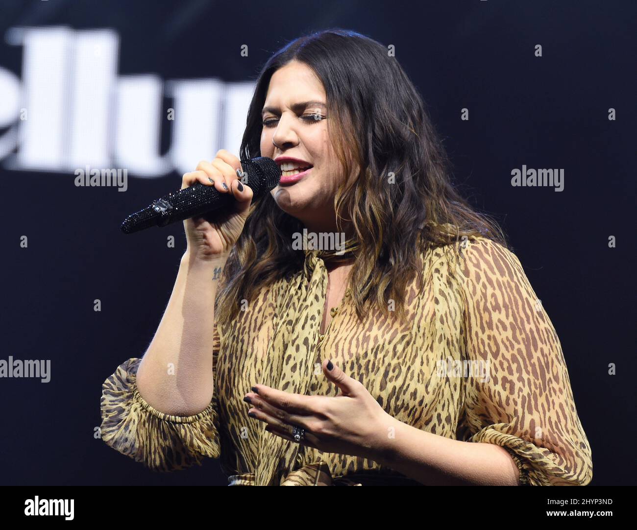 Lady Antebellum, Hilary Scott présente le déjeuner du Big machine Label Group lors du séminaire radio Country 2020 qui s'est tenu à l'Omni Nashville le 20 février 2020 à Nashville, TN. Banque D'Images