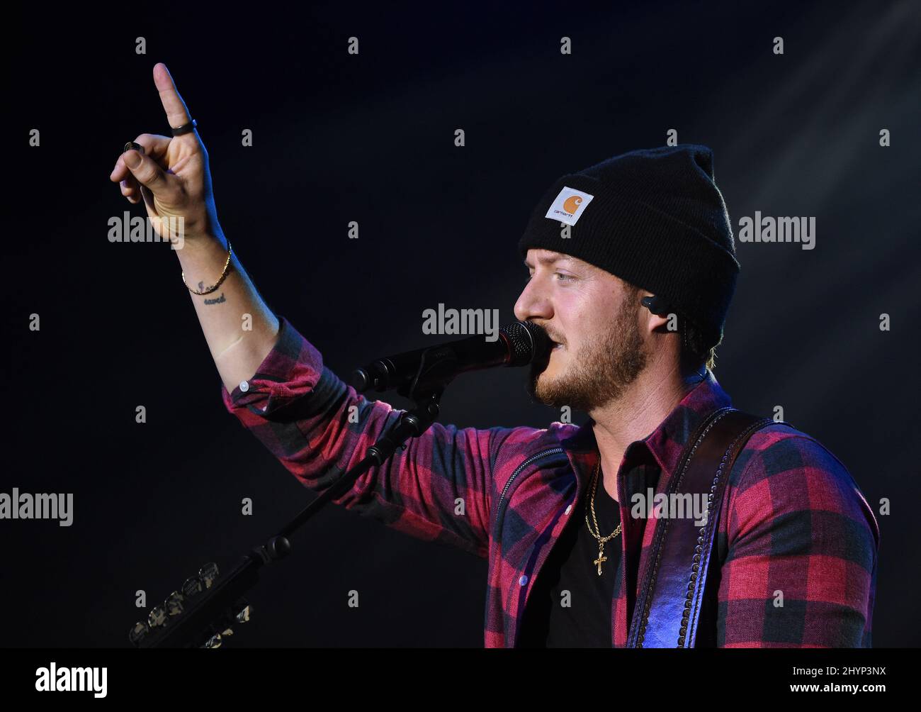 Florida Georgia Line, Tyler Hubbard, en scène au déjeuner du Big machine Label Group lors du séminaire radio Country 2020 qui s'est tenu à l'Omni Nashville le 20 février 2020 à Nashville, TN. Banque D'Images