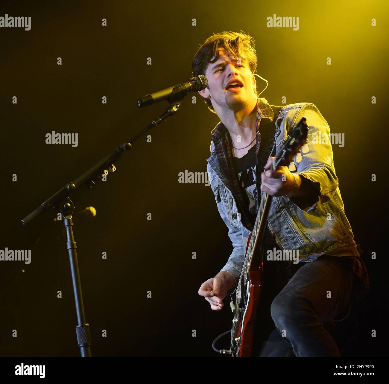 Payton Smith est sur scène au déjeuner du Big machine Label Group lors du séminaire radio Country 2020 qui s'est tenu à l'Omni Nashville le 20 février 2020 à Nashville, TN. Banque D'Images