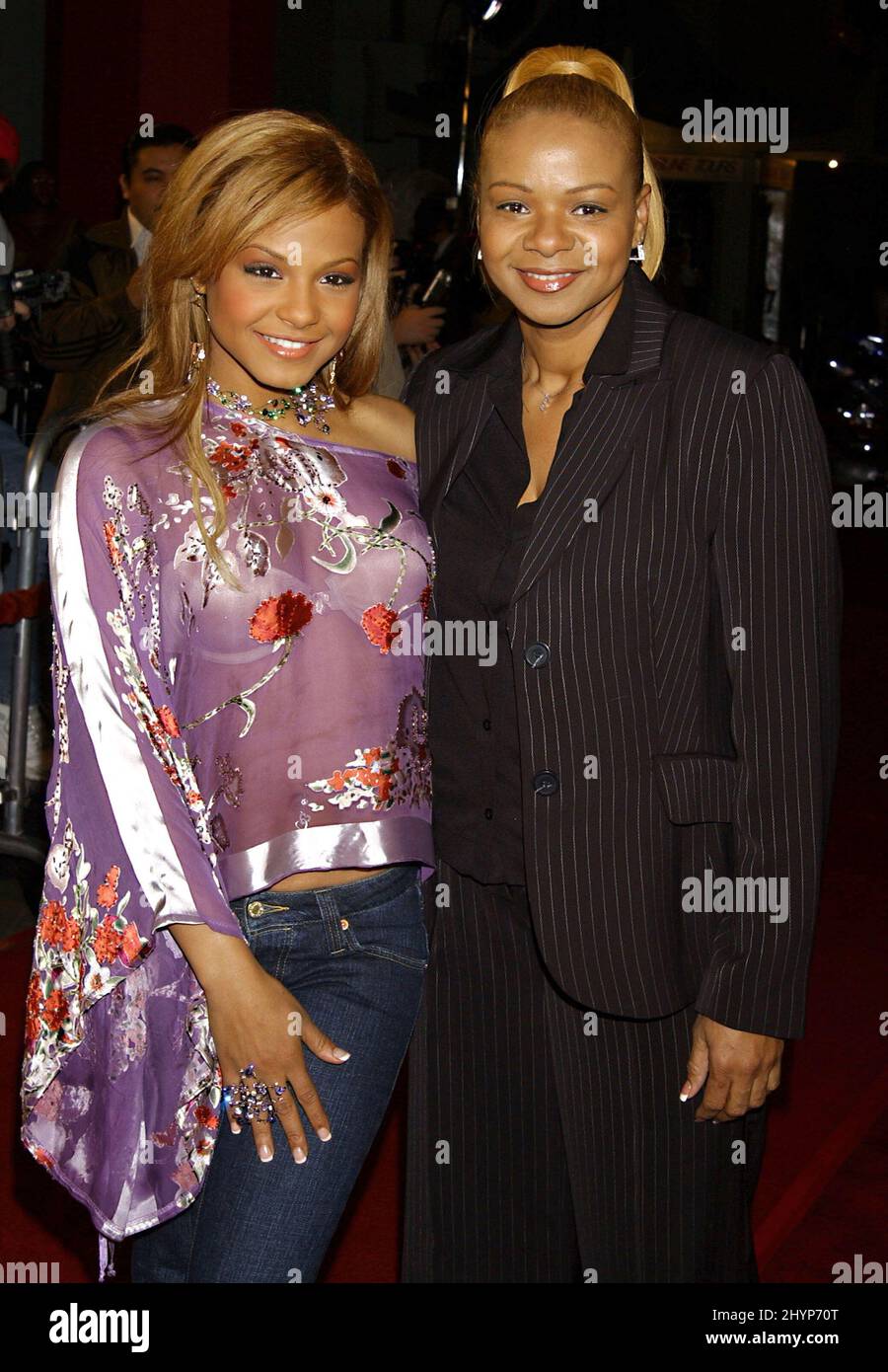 Christina milian mother carmen milian Banque de photographies et d ...