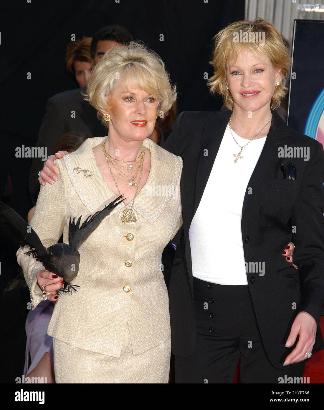 Melanie griffith and mother tippi hedren Banque de photographies et d