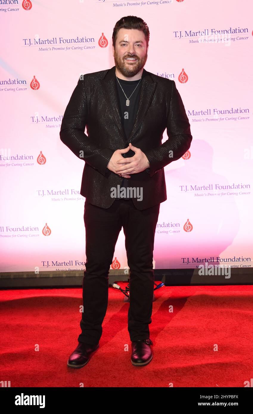 Chris Young à T.J. Le Gala des distinctions honorifiques 2020 de la Fondation Martell à Nashville a eu lieu à l'Omni Nashville Banque D'Images