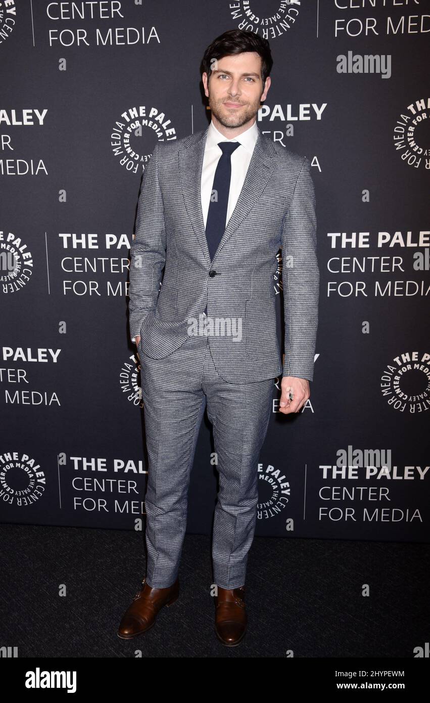 David Guintoli assister au Centre Paley pour les médias présente Un million de petites choses filtrage et conversation à Los Angeles Banque D'Images