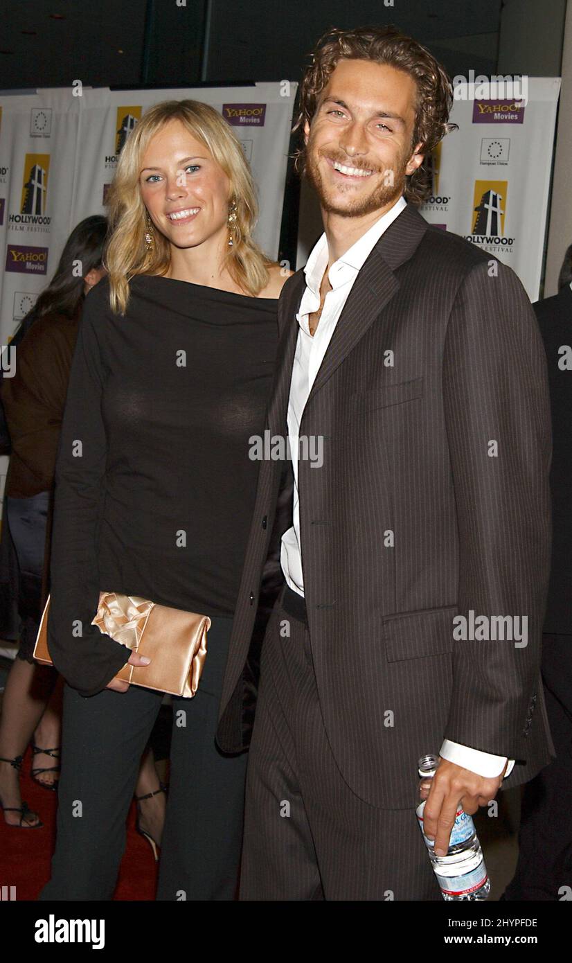 OLIVER HUDSON ASSISTE AUX HOLLYWOOD BREAKTHROUGH AWARDS EN CALIFORNIE. IMAGE : PRESSE BRITANNIQUE Banque D'Images