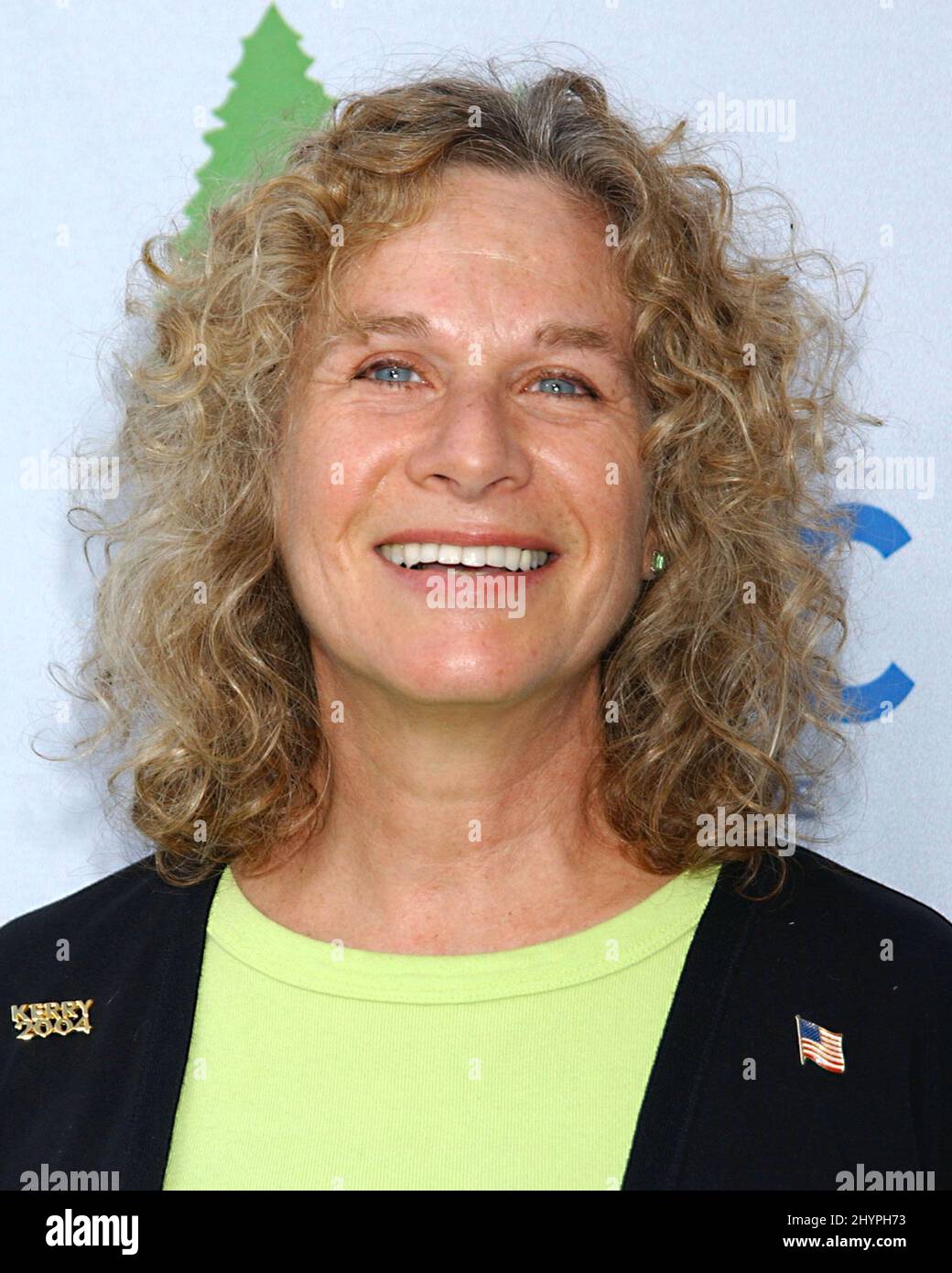 Carole King assiste à la 'Terre à L.A.! - Le plus grand spectacle sur la Terre pour le Conseil de défense des ressources naturelles, en Californie. Photo : presse britannique Banque D'Images