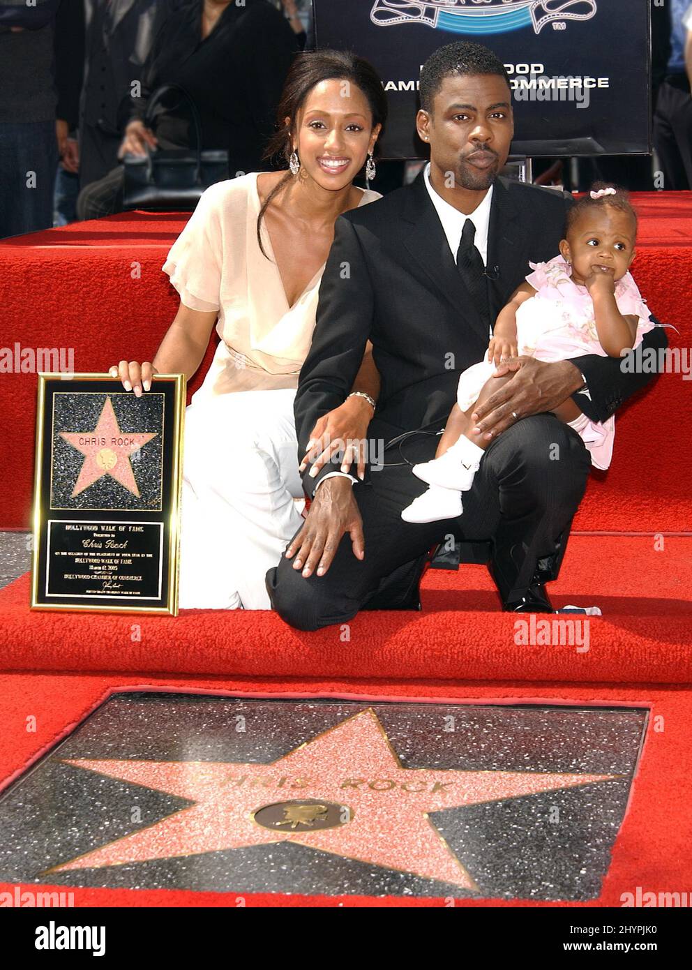 Chris Rock Frères Et Sœurs Chris rock with wife and daughter Banque de photographies et d'images à  haute résolution - Alamy