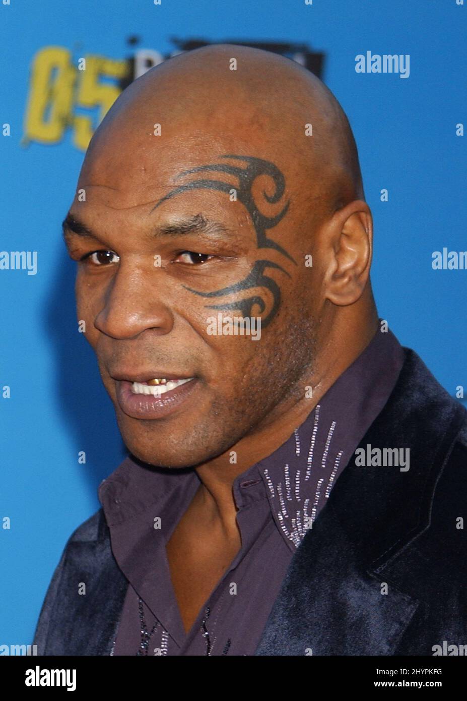 Mike Tyson participe aux Billboard Music Awards 2005 au MGM Grand Hotel & Casino de Las Vegas. Photo : presse britannique Banque D'Images