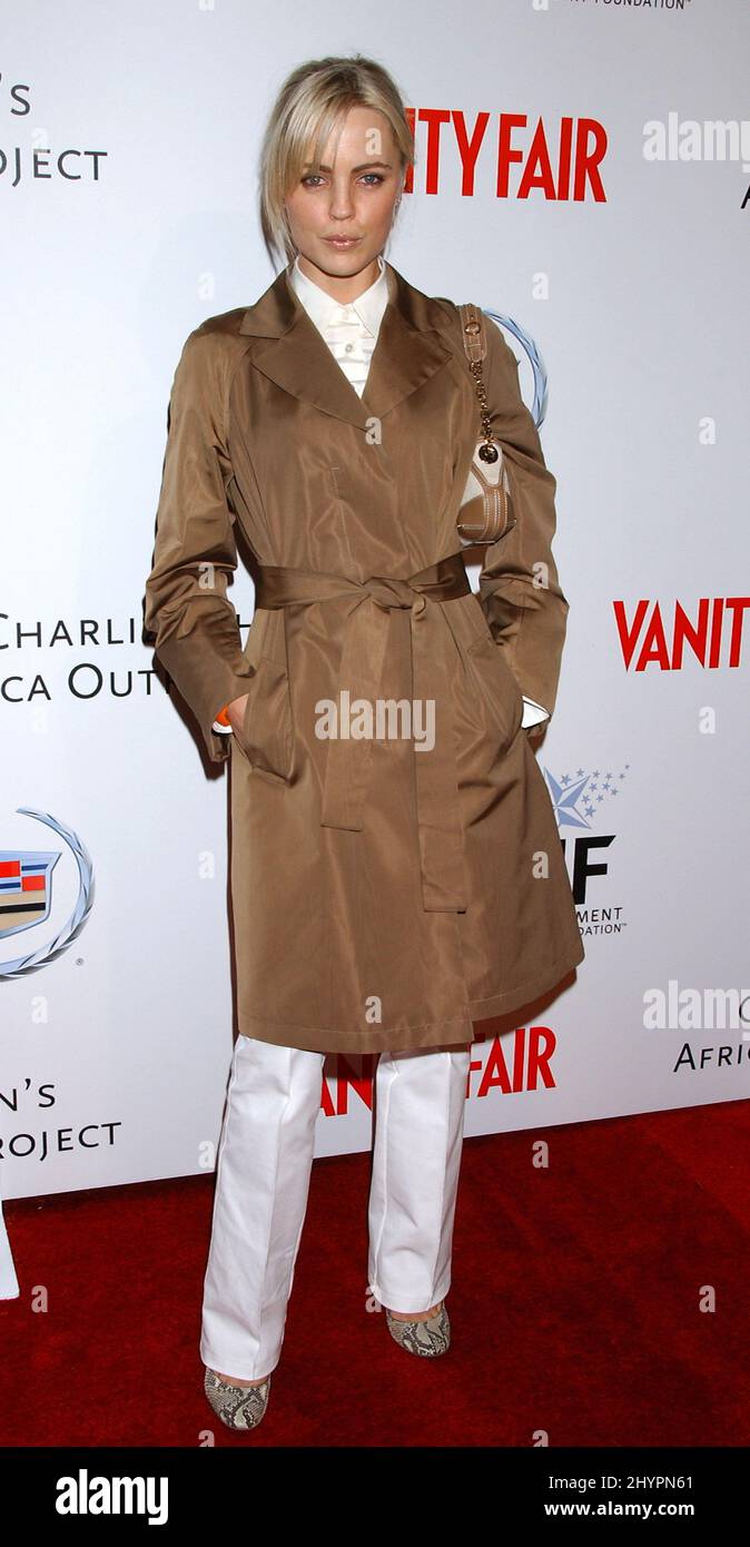 Melissa George participe à Vanity Fair's à l'étroit pour l'Afrique. Photo : presse britannique Banque D'Images