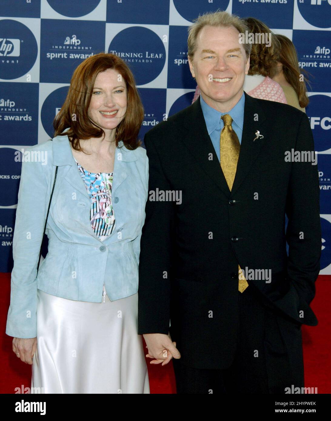 Annette O'Toole et Michael McKean assistent aux IFP Independent Spirit Awards 2004 à Santa Monica. Photo : presse britannique Banque D'Images