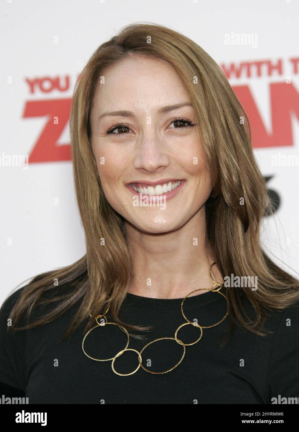 Bree Turner arrive à ' vous ne vous gâchez pas avec la première Zohan ' qui a eu lieu au Grauman's Chinese Theatre à Los Angeles. Banque D'Images