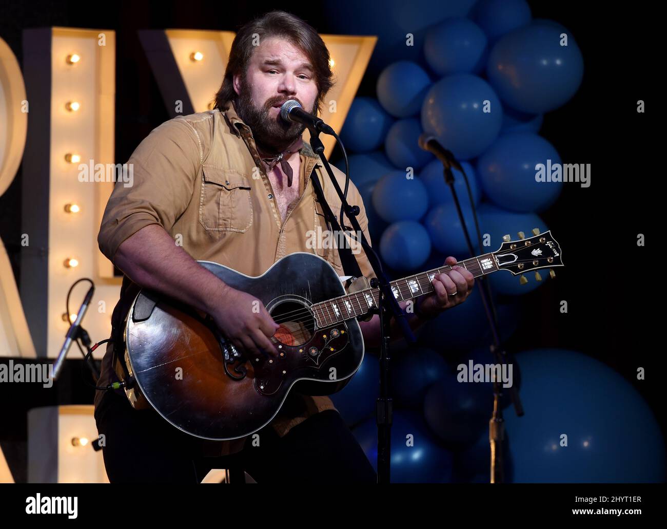 James Otto se présente au Waverly Strong : un concert pour les secours en cas de catastrophe qui a eu lieu à City Winery le 7 septembre 2021 à Nashville, Tennessee. Banque D'Images