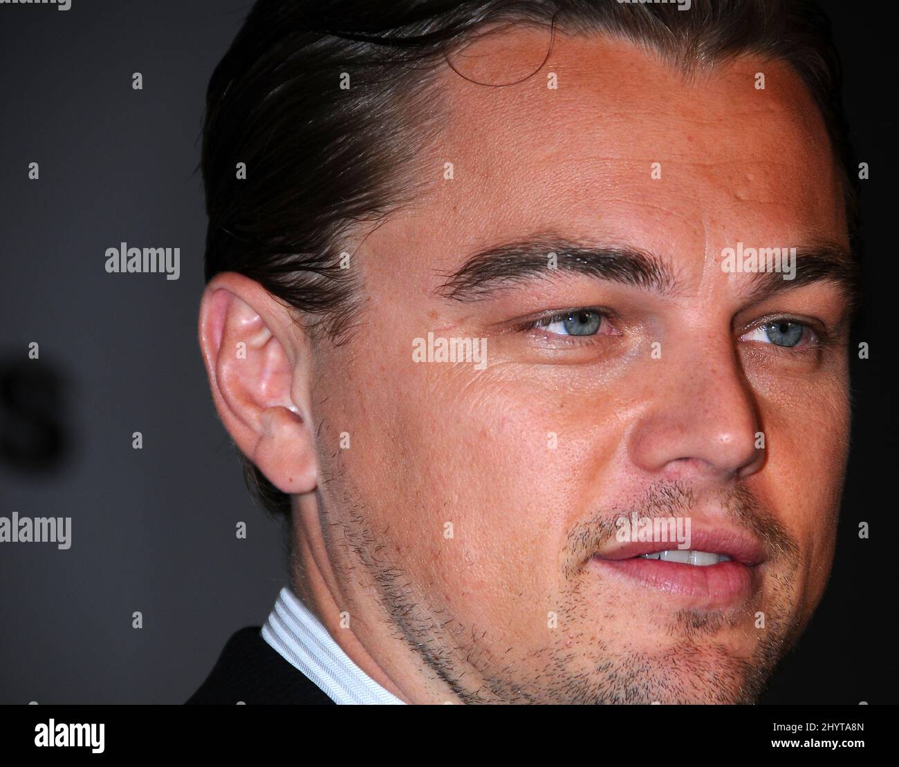Leonardo DiCaprio arrivant à la première mondiale de Body of Lies, au Frederick P. Rose Hall, New York. Banque D'Images