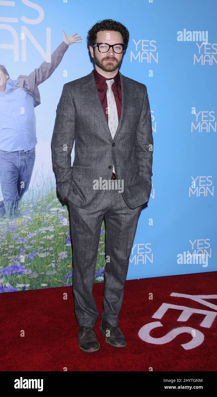 Danny Masterson à la première de 'Yes Man' tenue au Mann Village Theatre à Westwood, CA. Banque D'Images