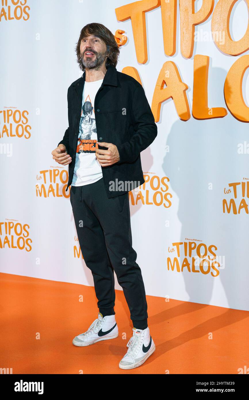 Madrid, Espagne. 15th mars 2022. Santi Millan participe à la séance photo du film 'Los Tipos Malos' à l'Urso Hotel de Madrid. Crédit : SOPA Images Limited/Alamy Live News Banque D'Images