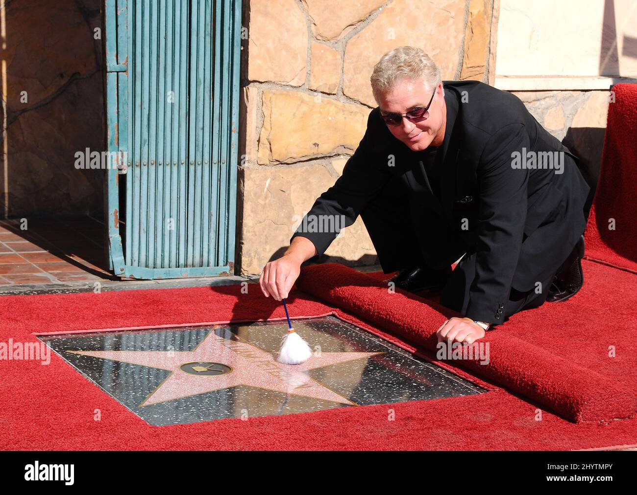 William Petersen est honoré par Star on Hollywood Walk of Fame Banque D'Images