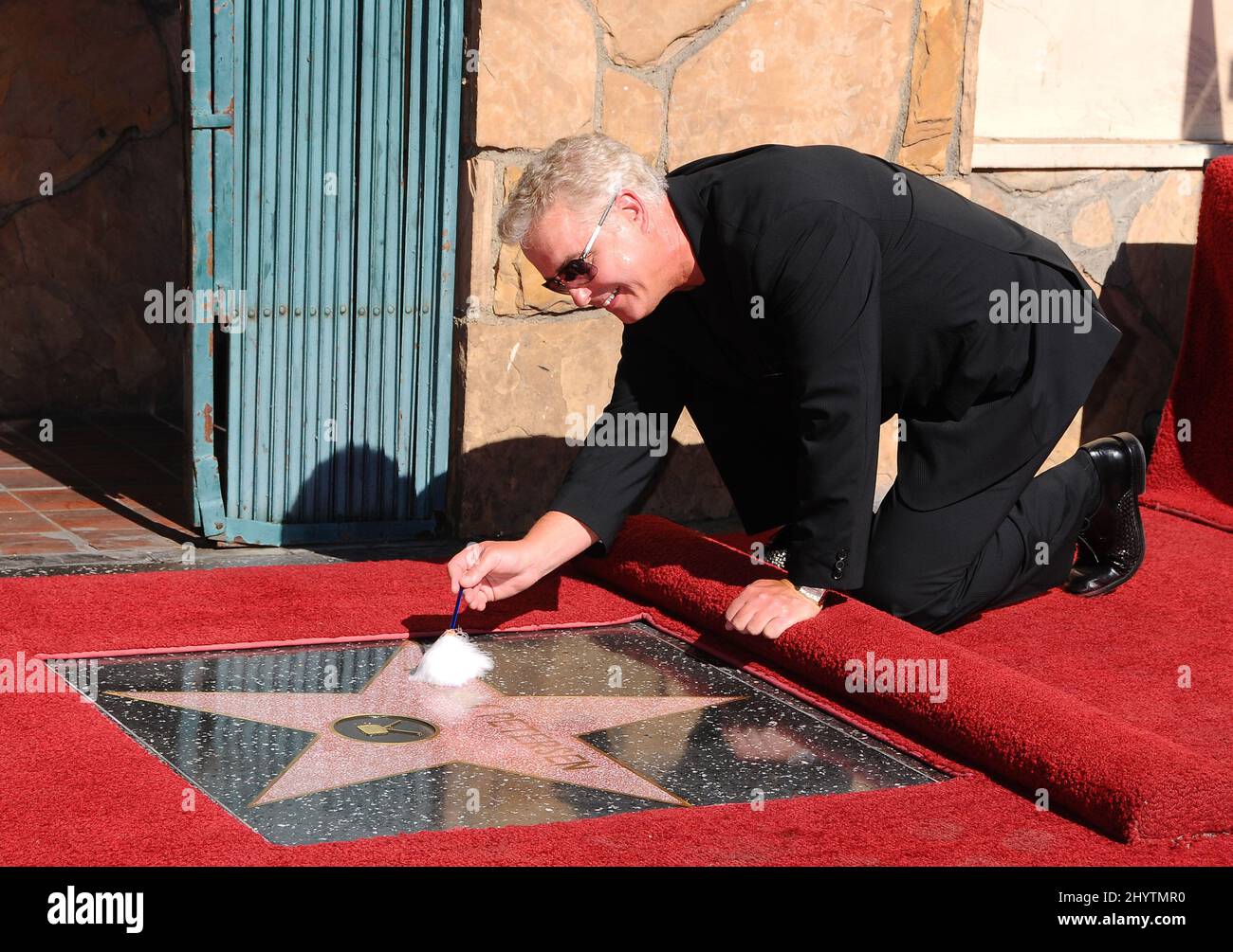 William Petersen est honoré par Star on Hollywood Walk of Fame Banque D'Images