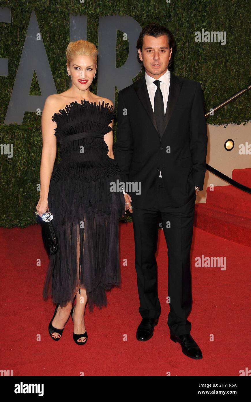 Gwen Stefani et Gavin Rossdale participant à la Vanity Fair Oscar Party 2009, qui s'est tenue au Sunset Tower Hotel, Los Angeles. Banque D'Images