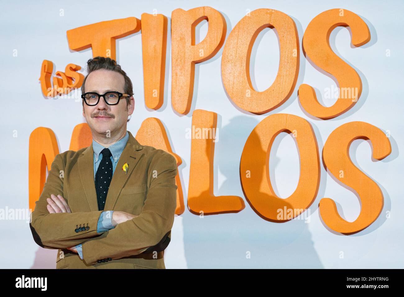 Madrid, Espagne. 15th mars 2022. Joaquin Reyes assiste à la photo du film 'Los Tipos Malos' à l'Urso Hotel à Madrid. (Photo par Atilano Garcia/SOPA Images/Sipa USA) crédit: SIPA USA/Alay Live News Banque D'Images