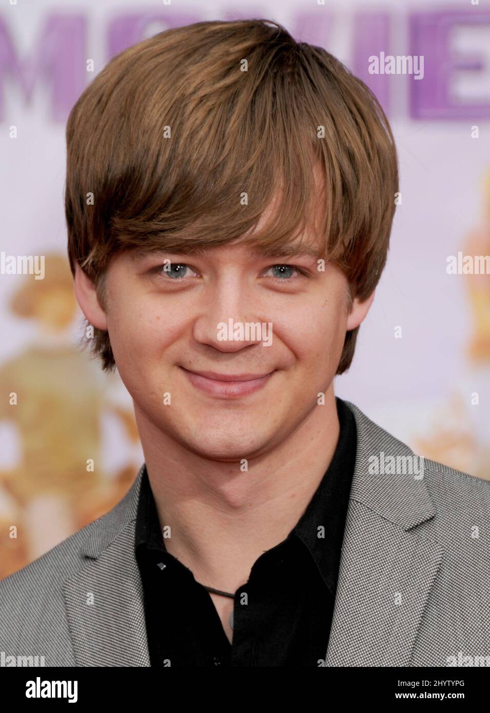Jason Earles à Hannah Montana: Le film, première mondiale au théâtre El Capitan à Hollywood, Californie. Banque D'Images