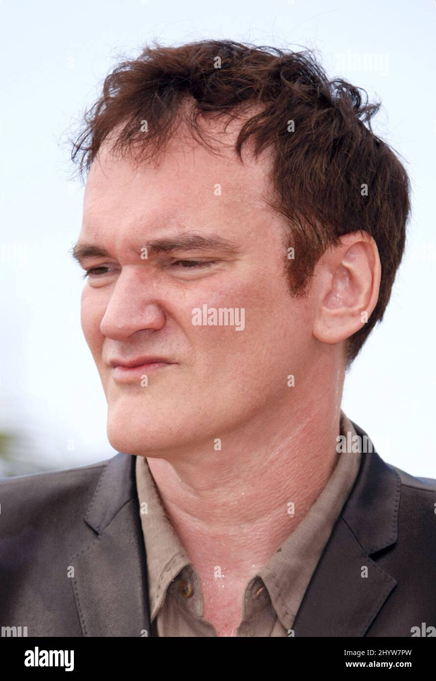 Quentin Tarantino au salon Inglourious Basterds Photocall tenu au Palais des Festivals lors du Festival International du film de Cannes 62nd. Banque D'Images
