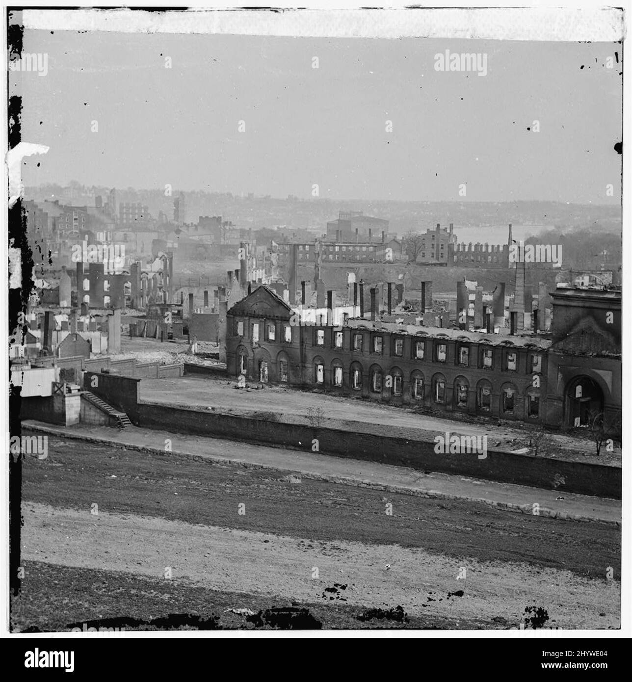 Photo d'époque de la Guerre de Sécession 1860s Banque D'Images