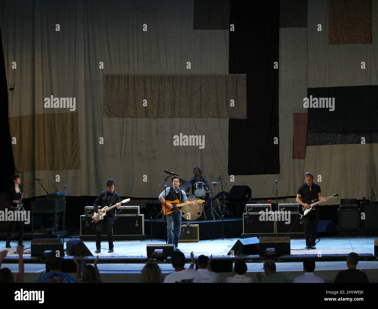 John Mellencamp en concert au Bethel Woods Center for the Arts, New York Banque D'Images