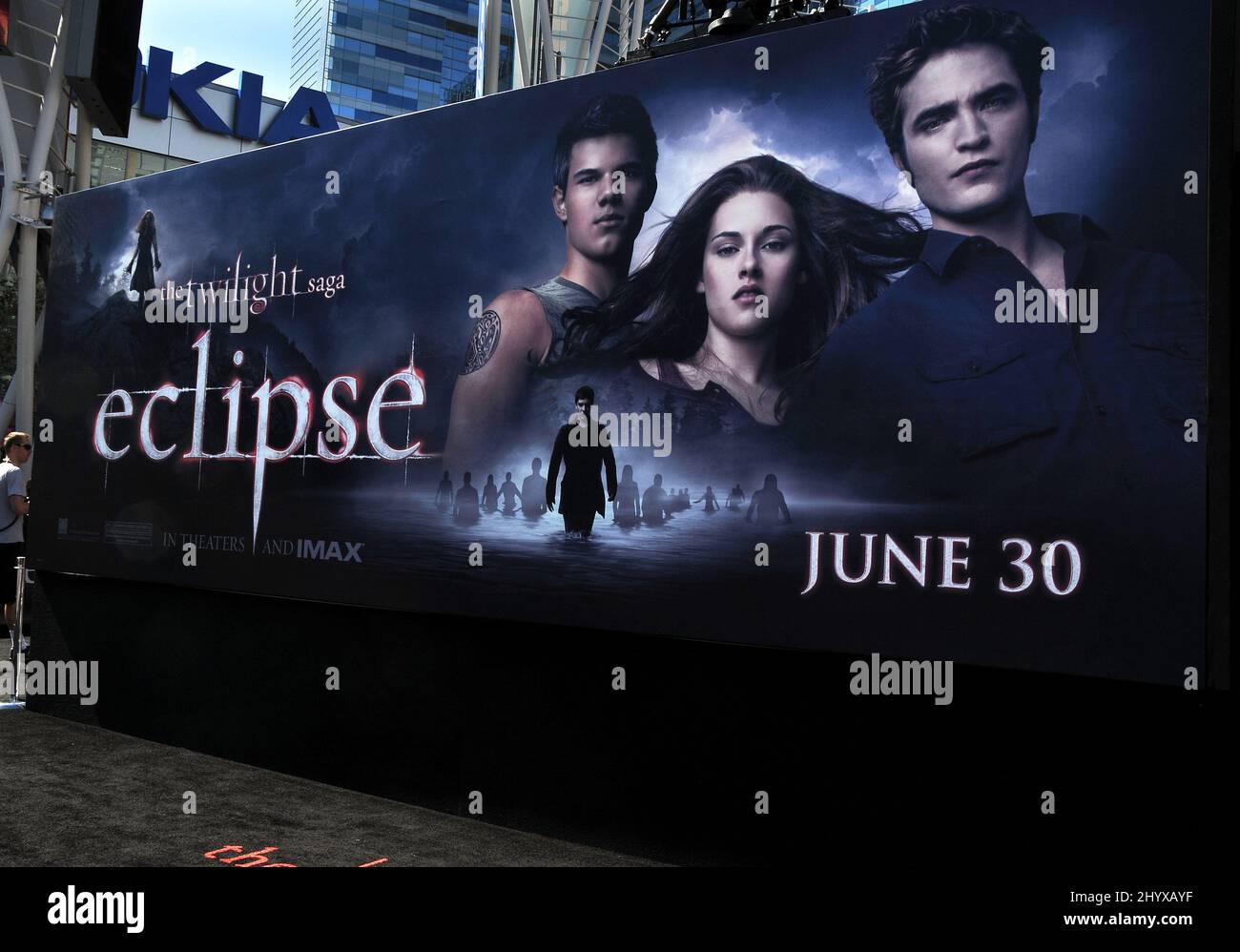 Ambiance à la première de Los Angeles 'The Twilight Saga: Eclipse' tenue au Nokia Theatre à L.A. EN DIRECT Banque D'Images Ambiance à la première de Los Angeles 'The Twilight Saga: Eclipse' tenue au Nokia Theatre à L.A. EN DIRECT Banque D'Images