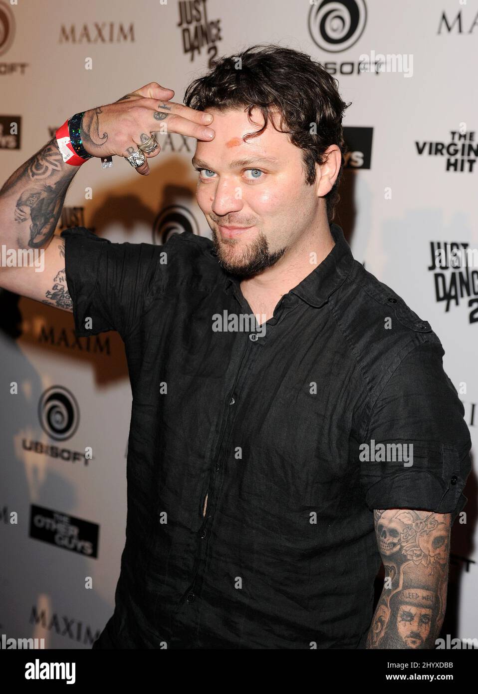 BAM Margera à la célébration par Maxim de la troupe des « autres » dans le cadre du Comic con 2010 qui s'est tenu au centre de congrès de San Diego à San Diego, États-Unis. Banque D'Images